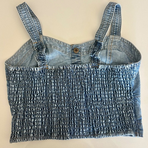 Denim Corset Top - Picture 2 of 2